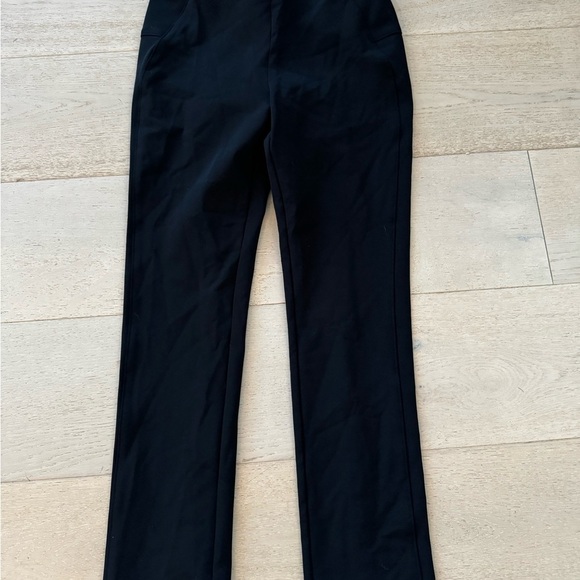 Veronica Beard ZIP BACK SCUBA PANT side 2 NAVY - Picture 9 of 12